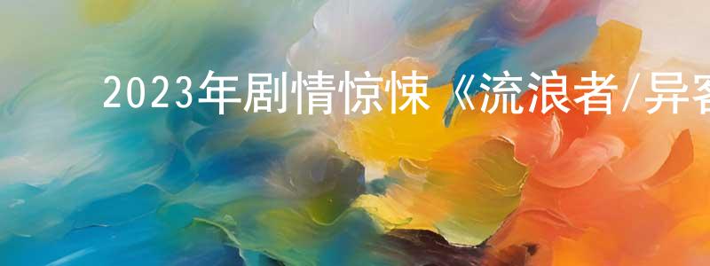 ﻿陈保清发布﻿2023年剧情惊悚《流浪者/异客》BD中英双字迅雷下载_电影天堂